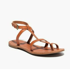 NWOT Madewell Sightseer T-strap sandals